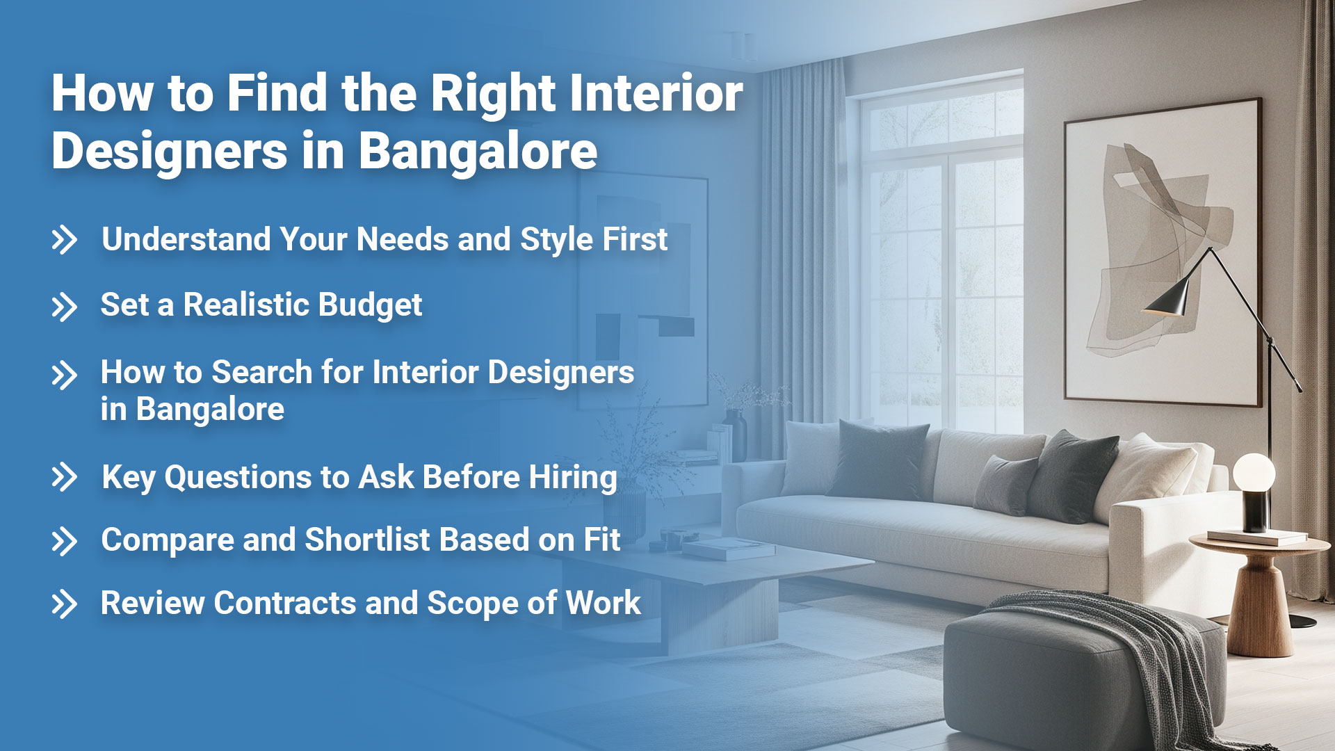 Why Hiring the Right Interior Designer Matters