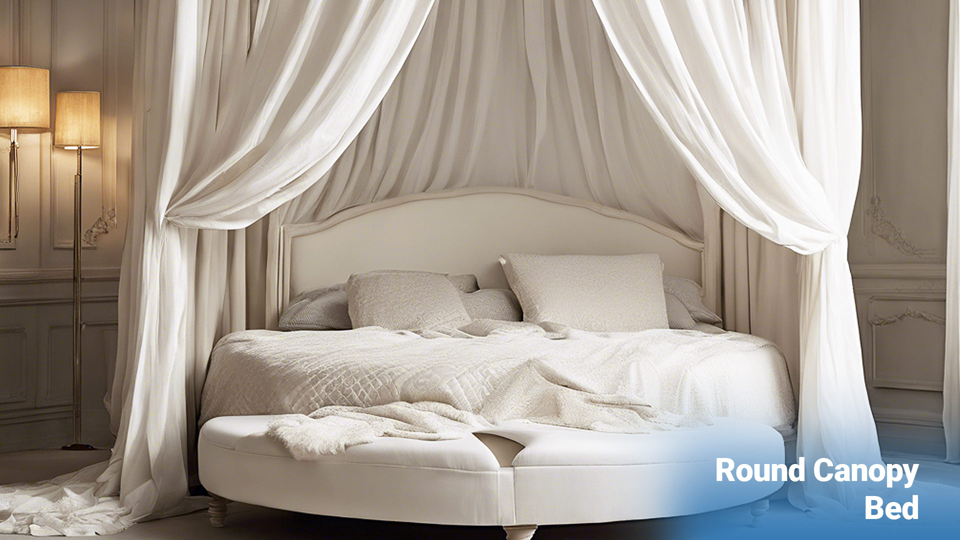 d. Round Canopy Bed