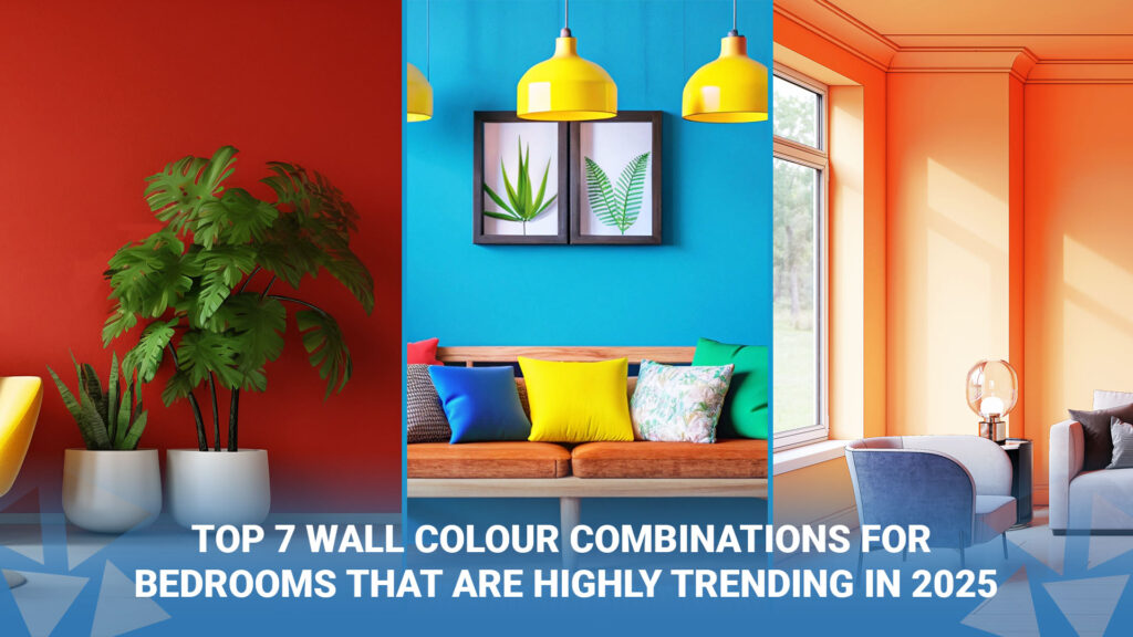 wall colour combinations for bedroom