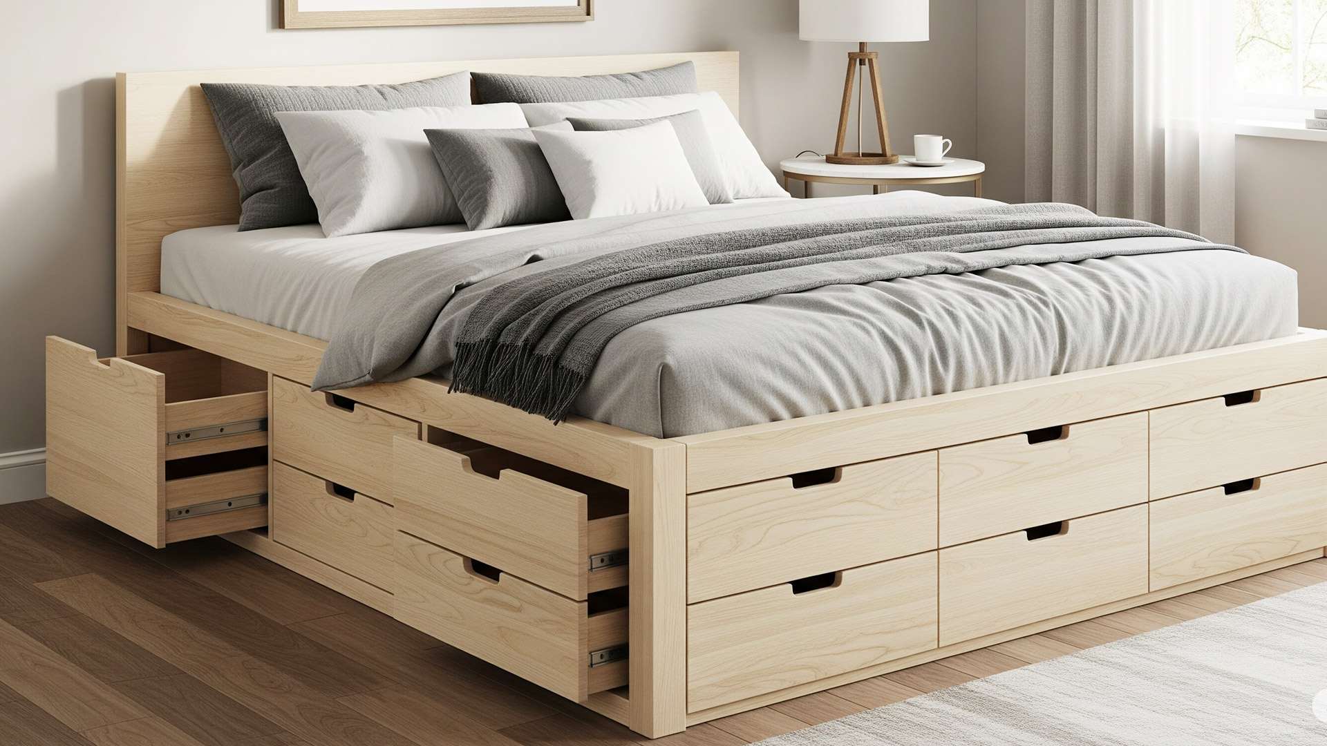 bed with Storage space