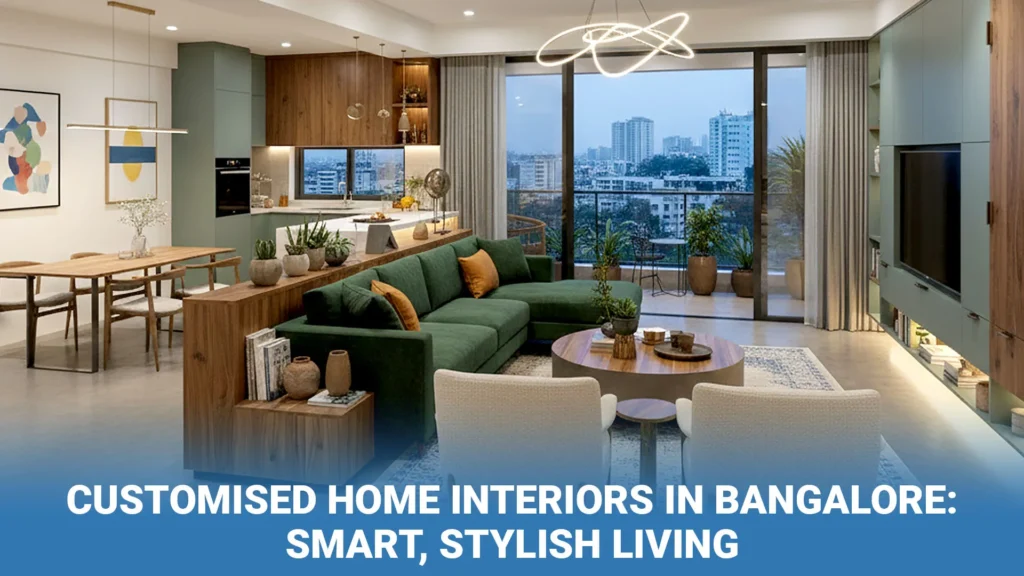 Customised Home Interiors in Bangalore: Smart, Stylish Living