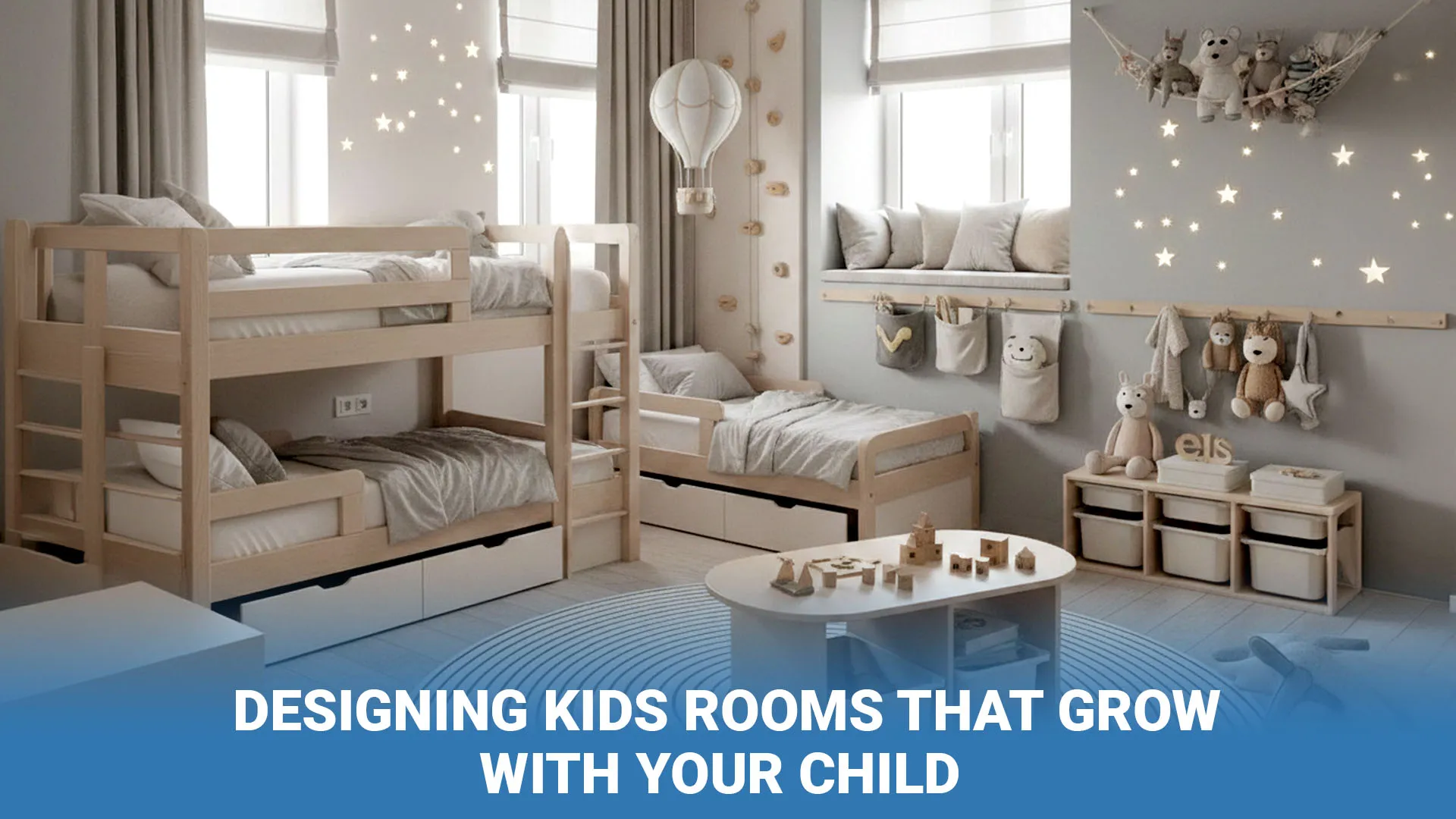 Designing Kids Rooms That Grow with Your Child