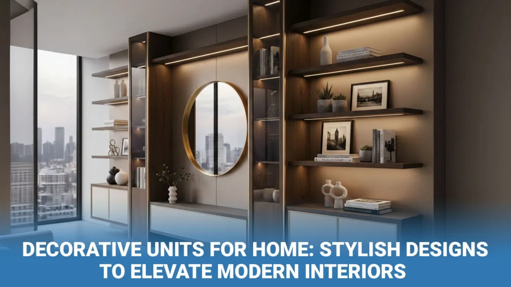 Decorative Units for Home: Stylish Designs to Elevate Modern Interiors