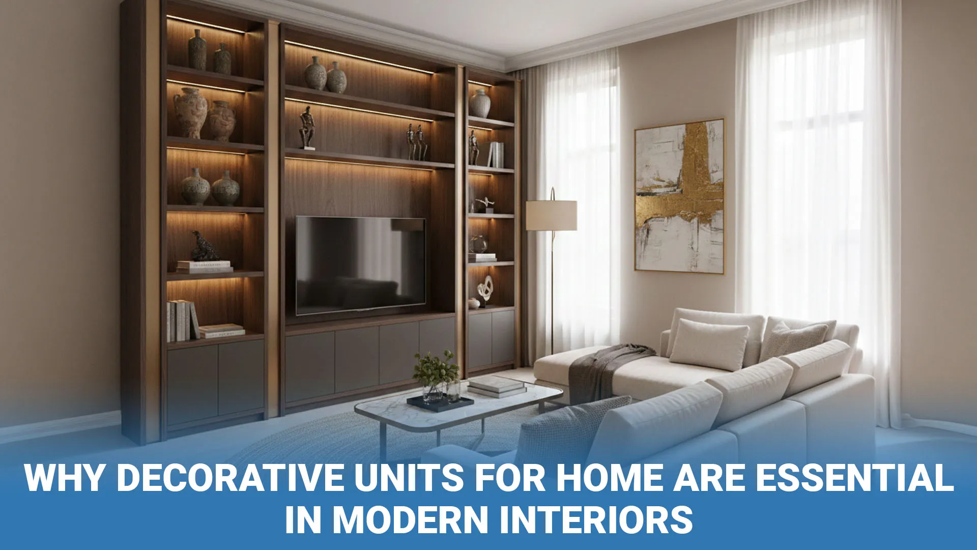 Why Decorative Units for Home Are Essential in Modern Interiors