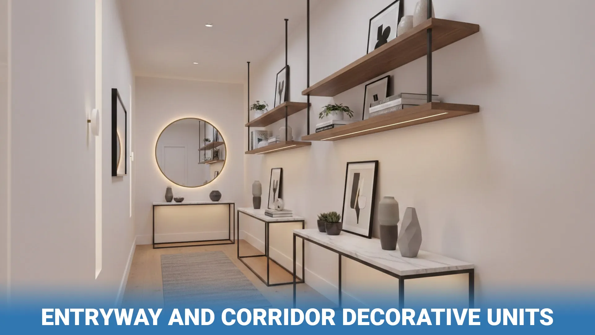 Entryway and Corridor Decorative Units