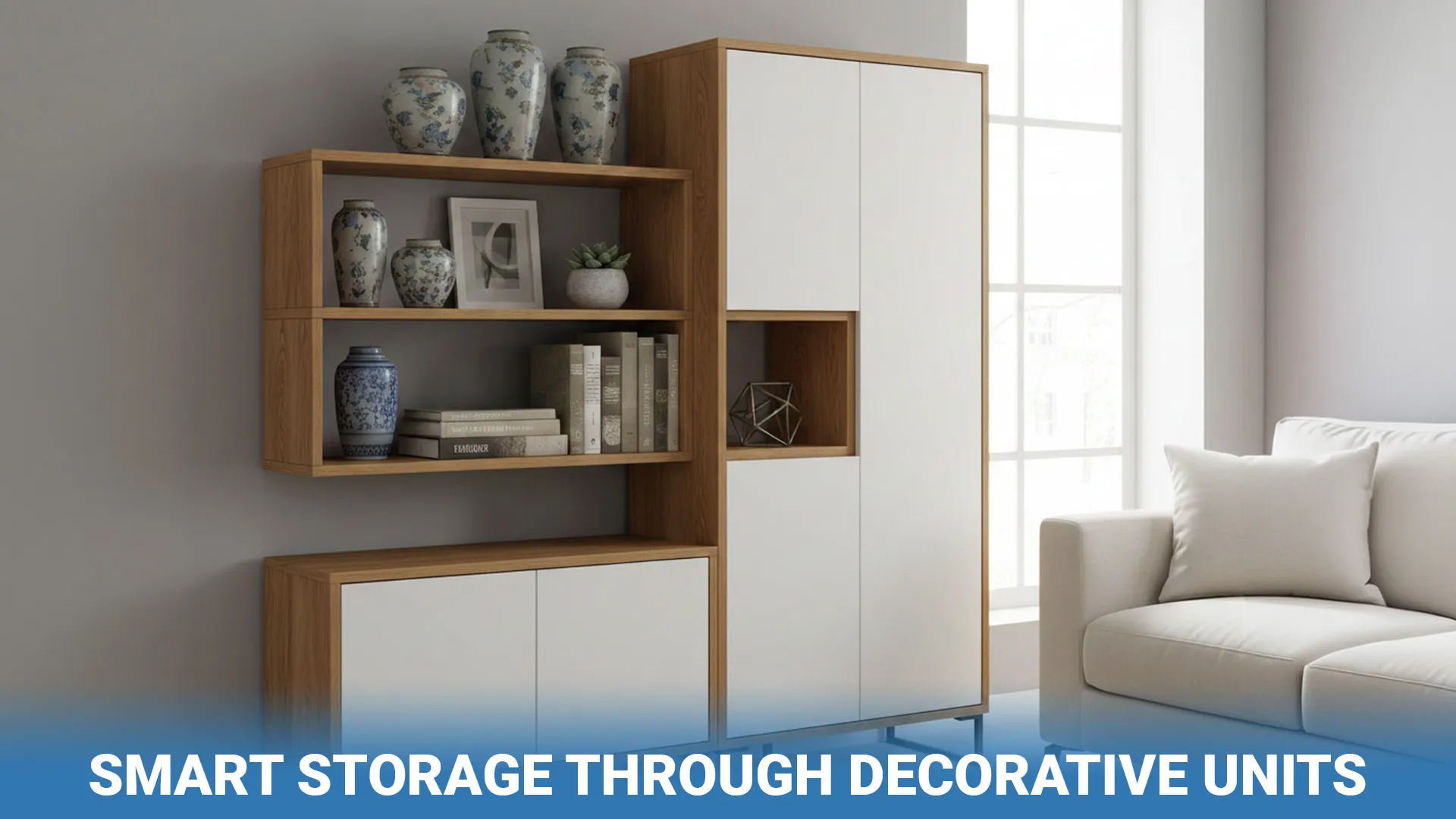 Smart Storage Through Decorative Units