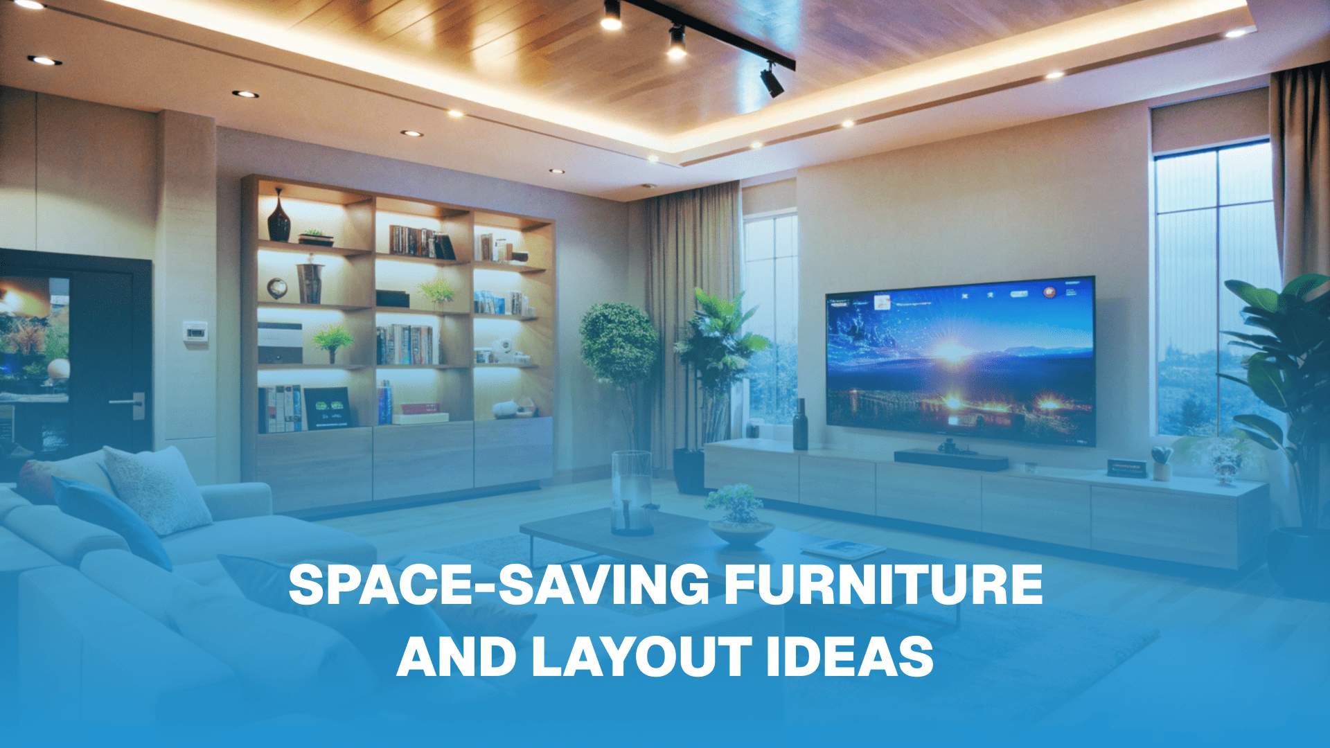 Space-Saving Furniture and Layout Ideas